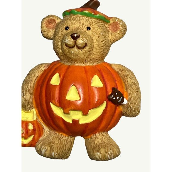 Vintage Halloween Teddy Bear Pin - Picture 2 of 6